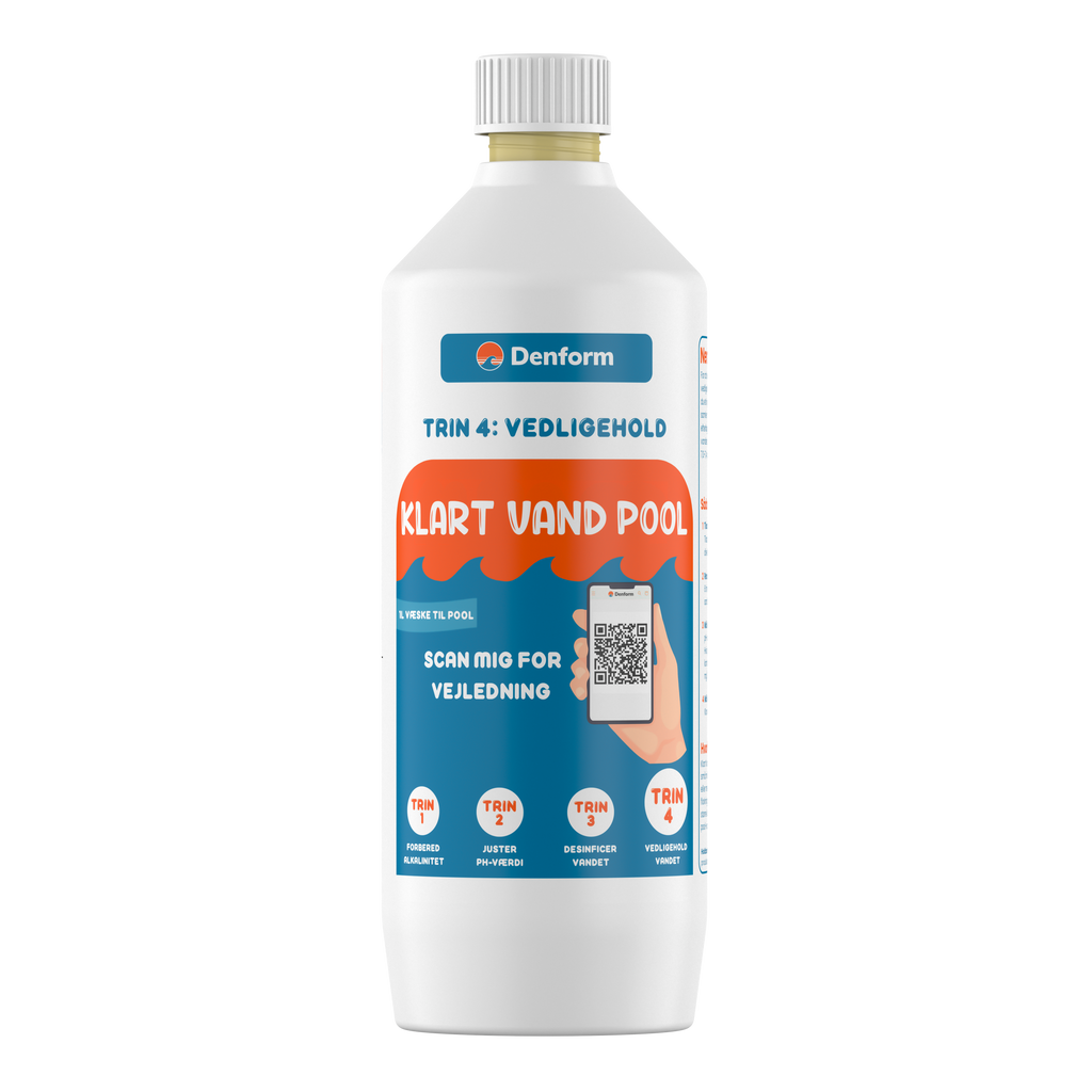 Klart vand pool 1L