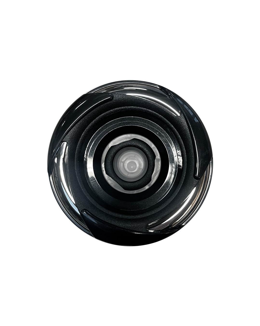 Direkte dyse 128 mm Stål-Sort