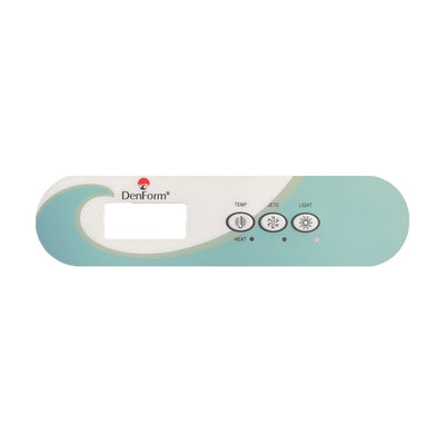 DenForm overlay til TP400 3 knaps