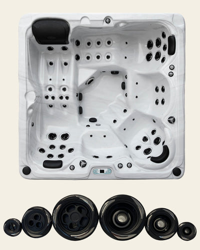 Komplet dysesæt til model Spacious - 52mm